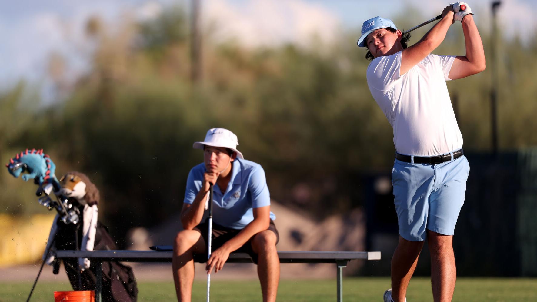 Fore the win: Mica Mountain twin golfers navigate brotherhood and competition
